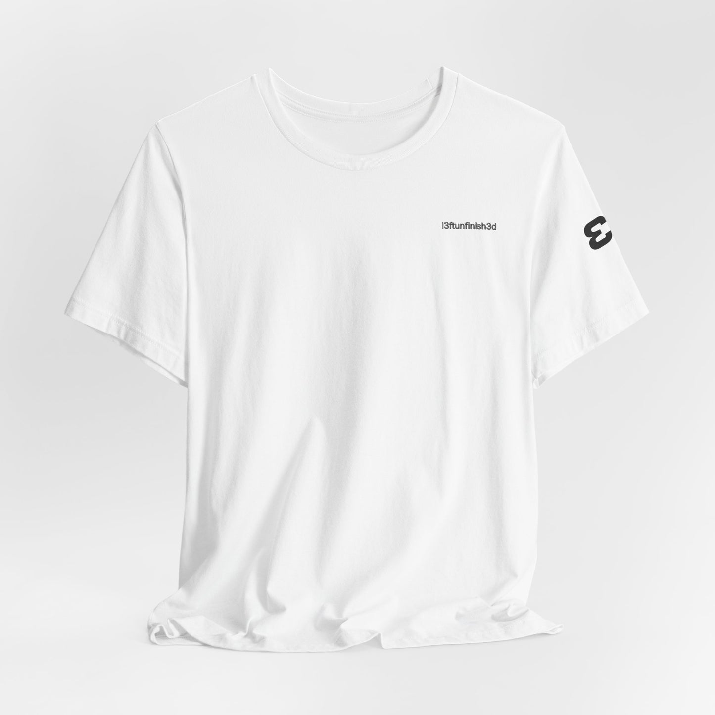 The Unfinished Tee - white 001