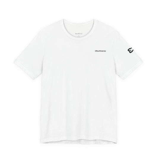 The Unfinished Tee - white 001